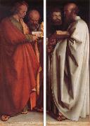 Albrecht Durer Die Vier Apostel oil painting